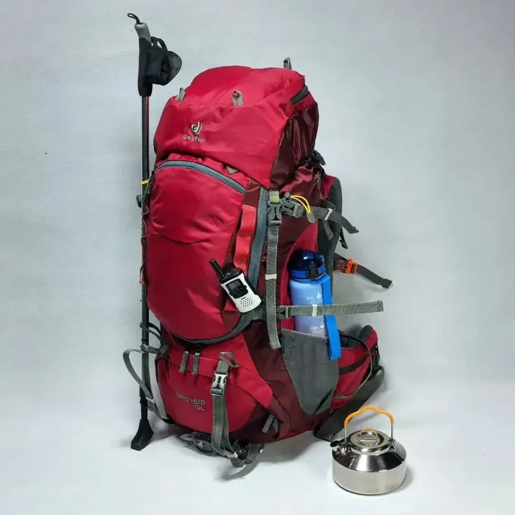 کوله پشتی کوهنوردی Deuter مدل PKN195 حجم 10+70 لیتری