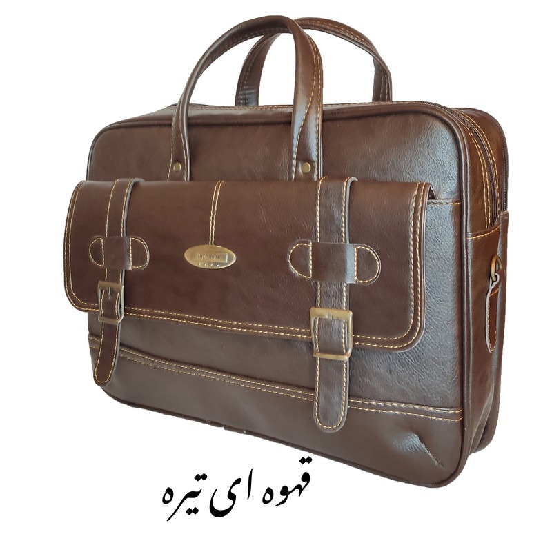 کیف اداری دو دسته دو سگک
